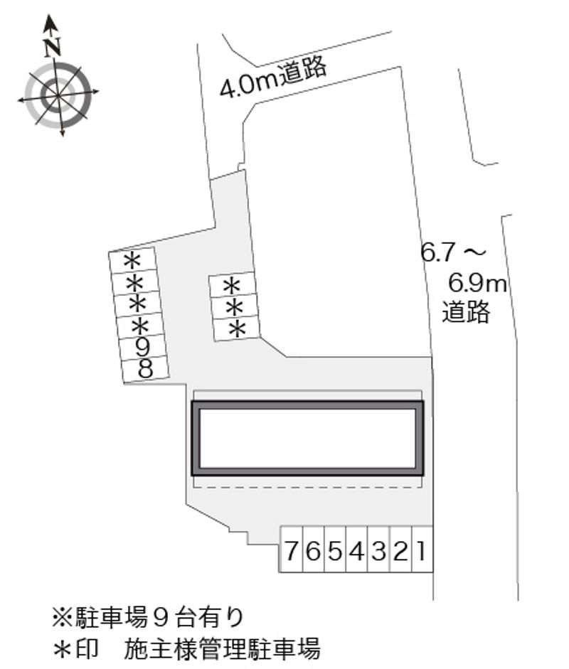 レオパレスセゴビア 駐車場