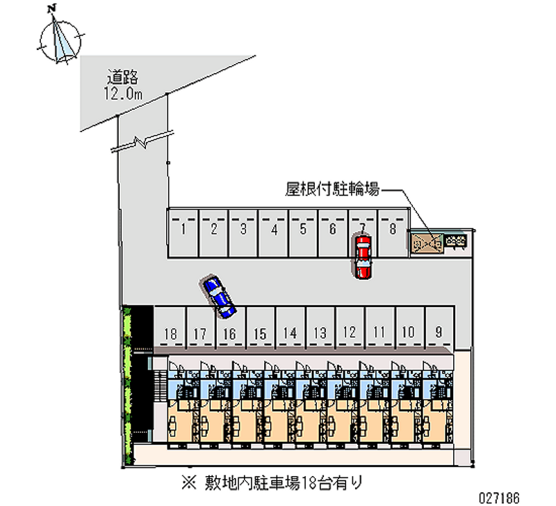 27186 Monthly parking lot