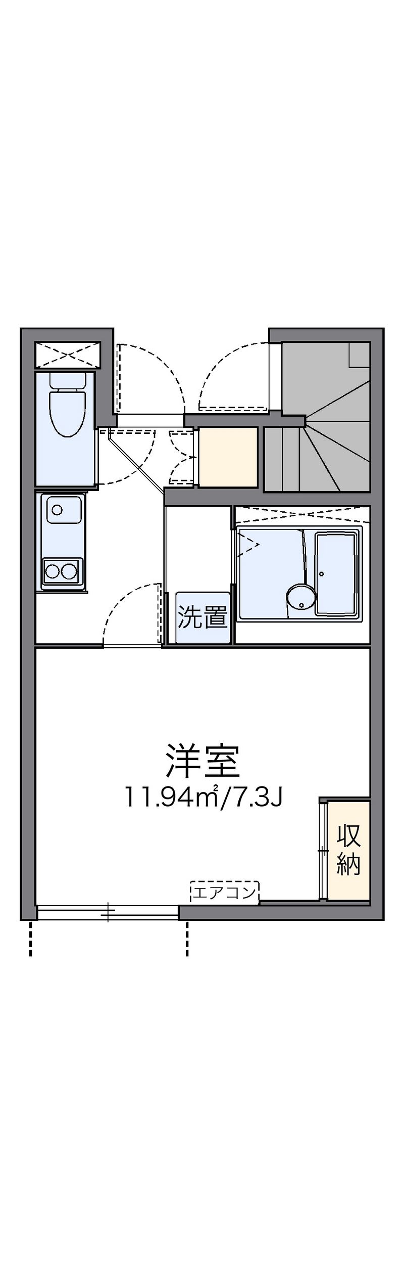 レオネクスト那古野 間取図