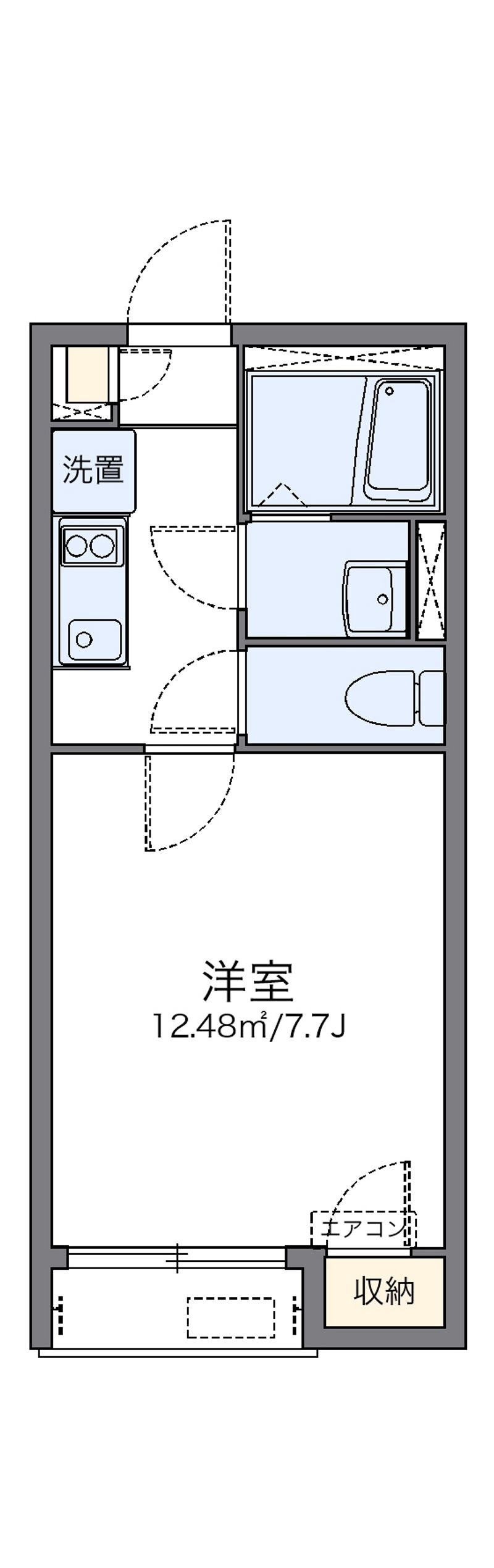 レオネクストＭ３ 間取図