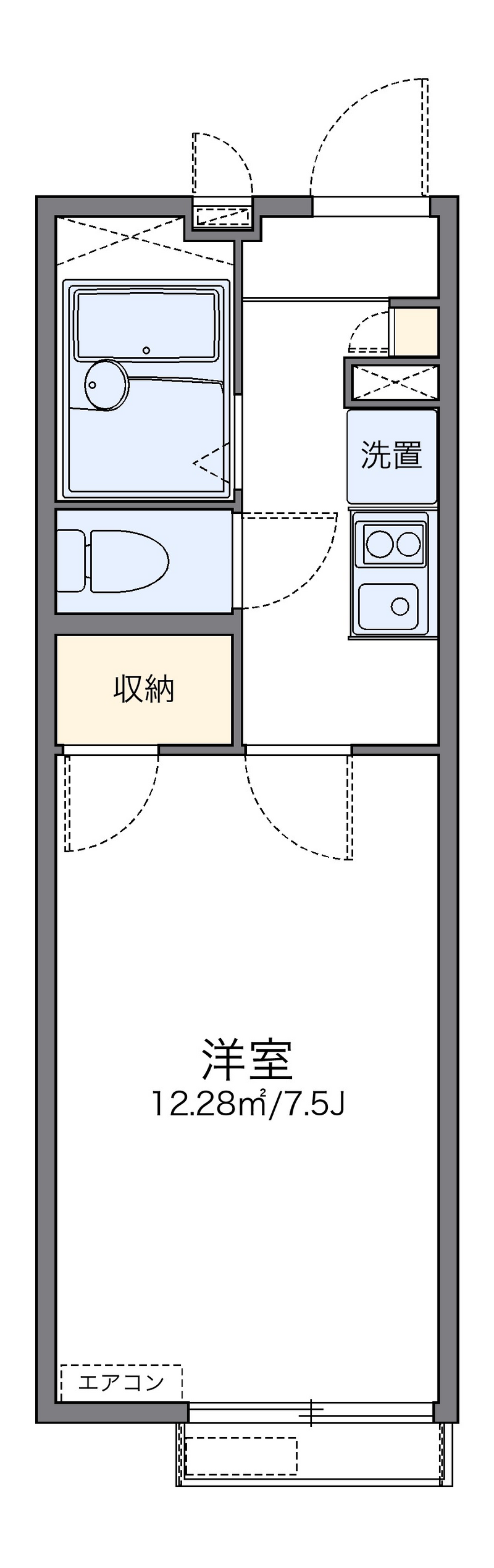 leopalace Create Toyonaka Floor plan