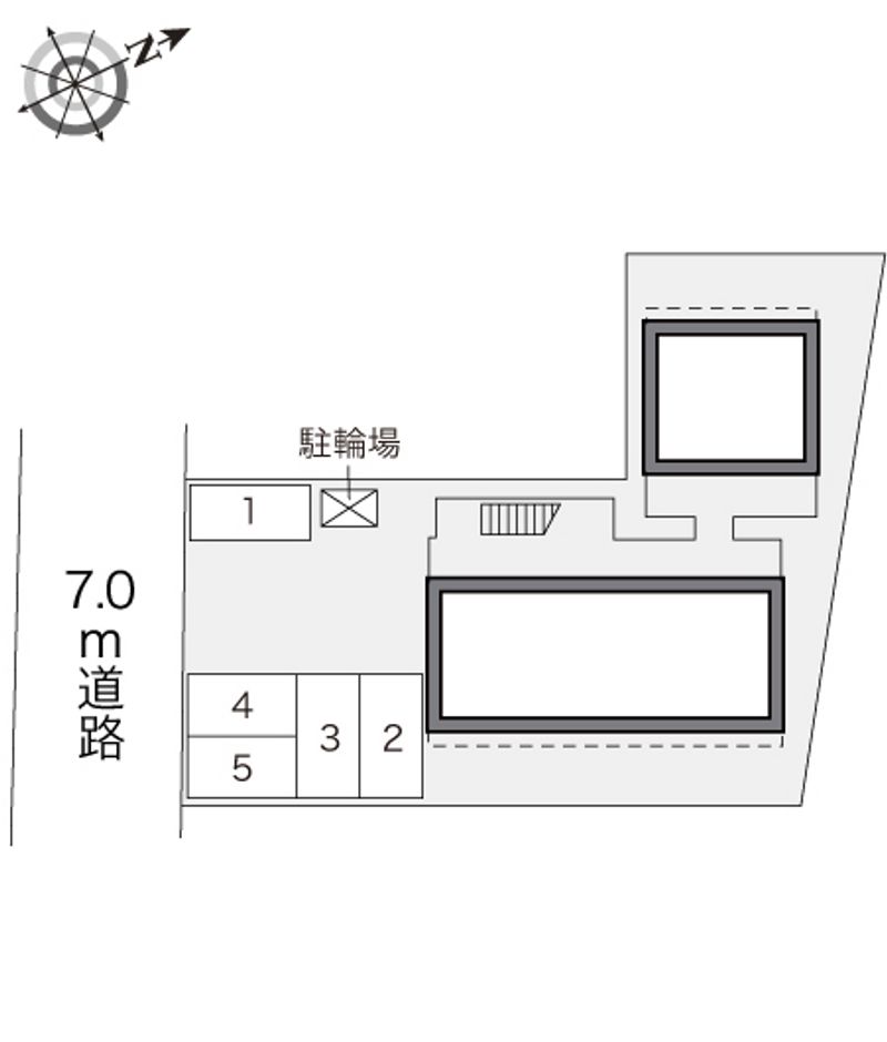 レオパレスたんぽぽ 配置図
