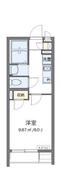クレイノブルーコーポⅡ 間取り
