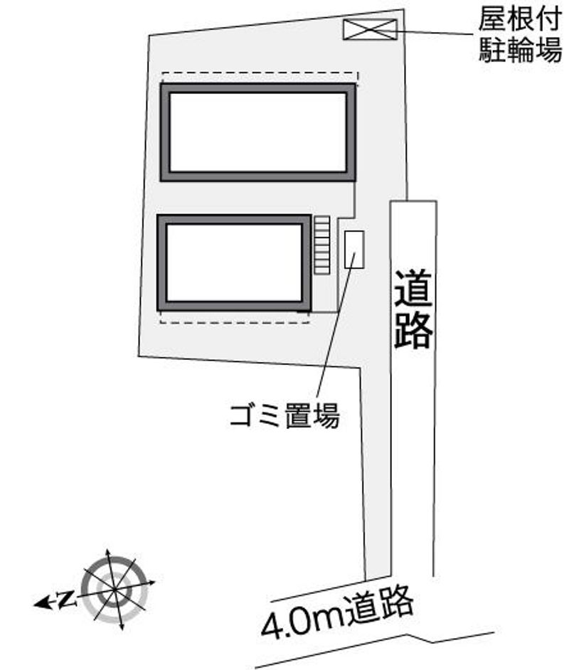 レオパレスＬＵＭＩＥＲＥ 配置図