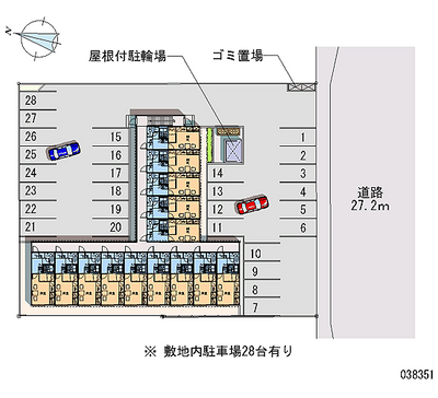 38351 Monthly parking lot