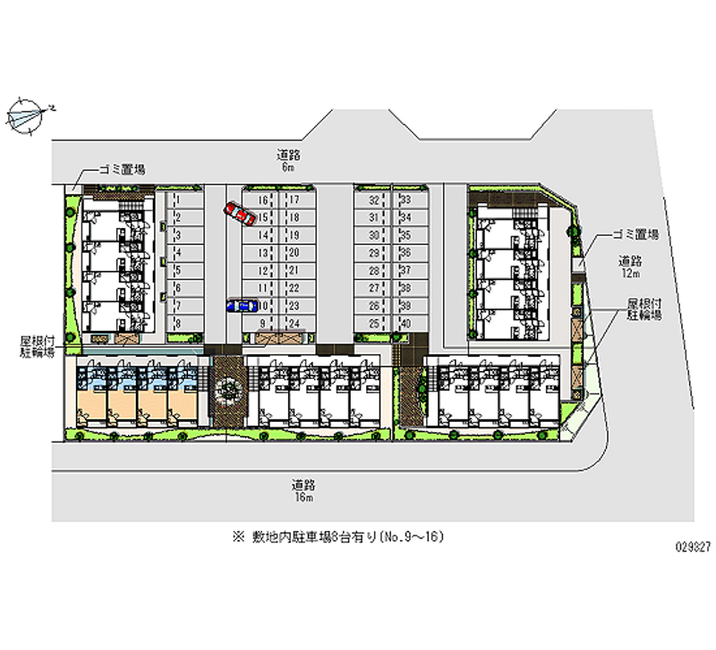 29327 Monthly parking lot