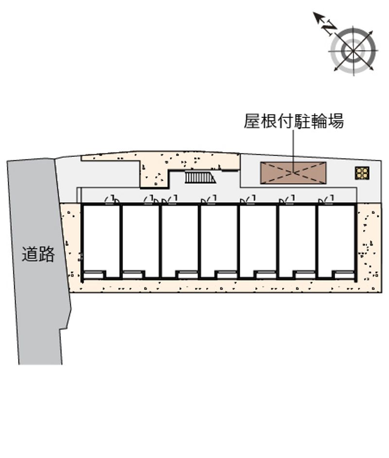 クレイノサニープレイス宮前平 配置図