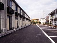 レオパレスポートサイドⅡ バルコニー