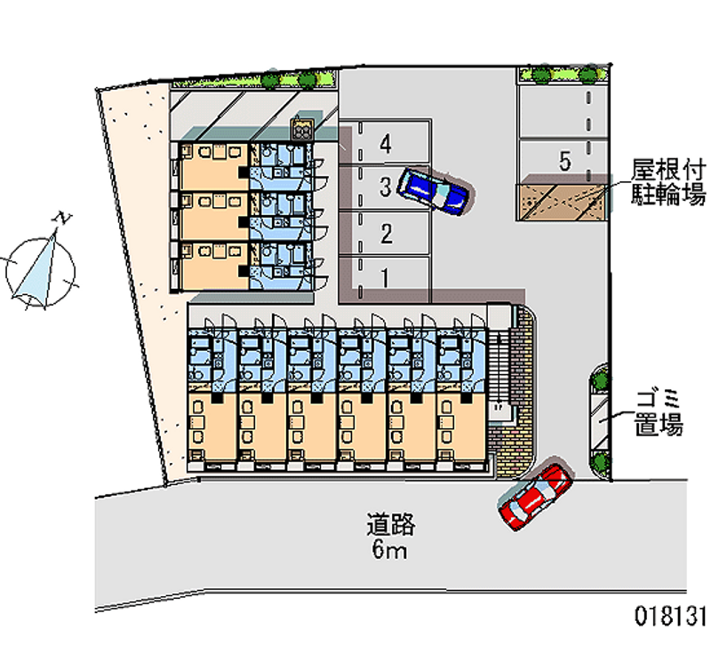 18131 Monthly parking lot