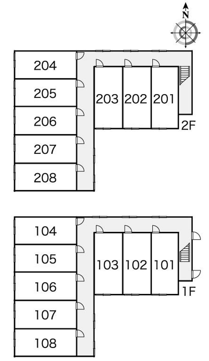 leopalace Tiara Yamato 평면 배치도