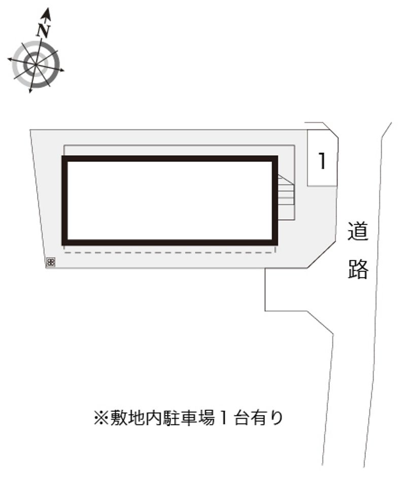 レオパレスフレッシュⅣ 配置図
