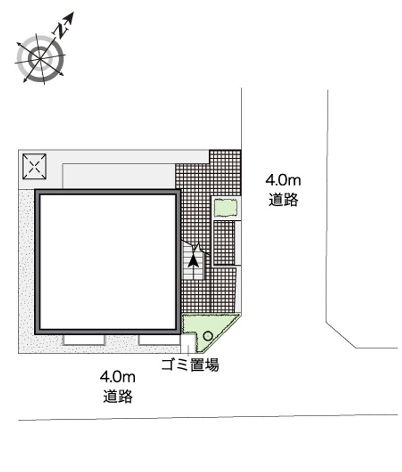 レオパレスコトブキ 配置図