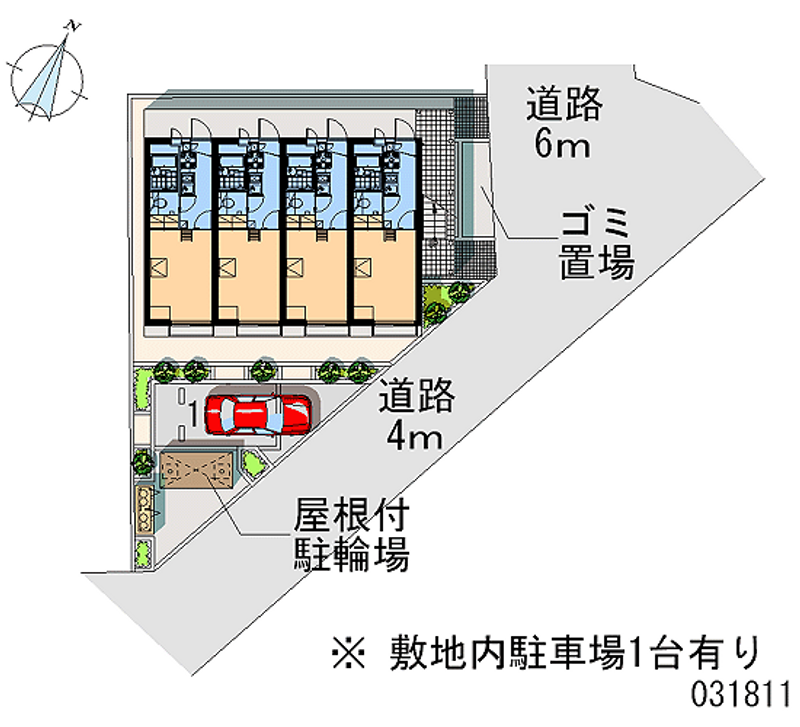 レオパレスメゾン　Ｍ 月極駐車場