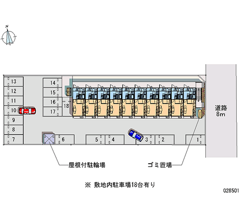 28501 bãi đậu xe hàng tháng