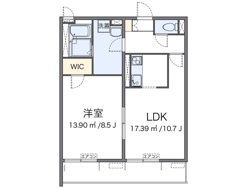 ミランダばうレジデンス湘南 間取図