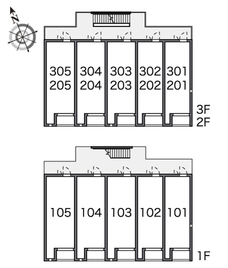 レオネクストラフィーネ 間取り配置図