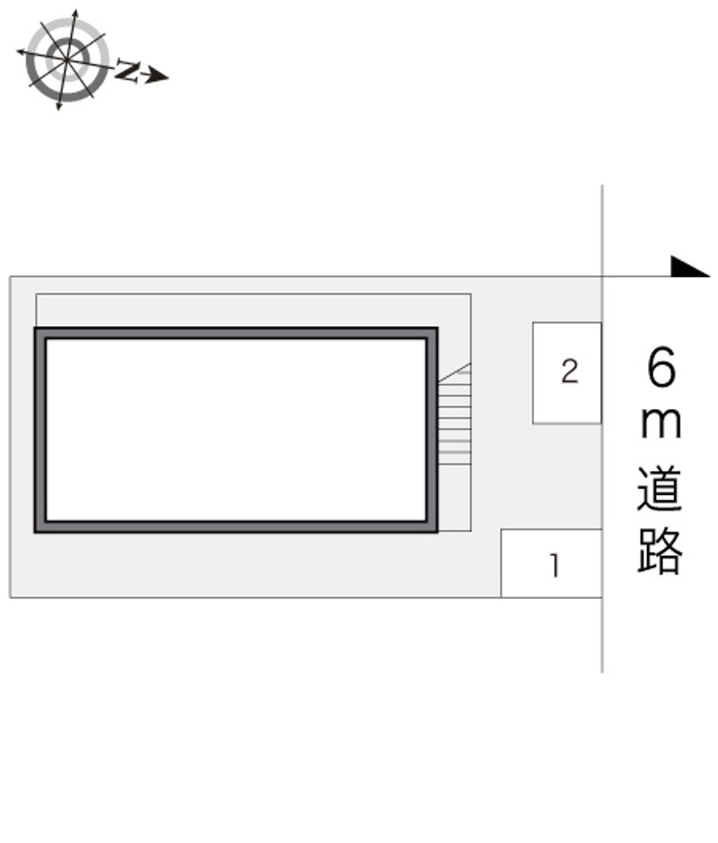 レオパレス梅田 配置図