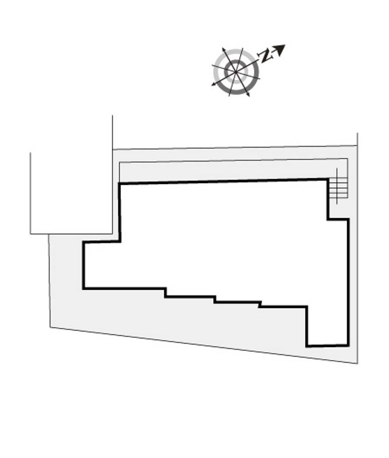 レオパレス祐天寺 配置図