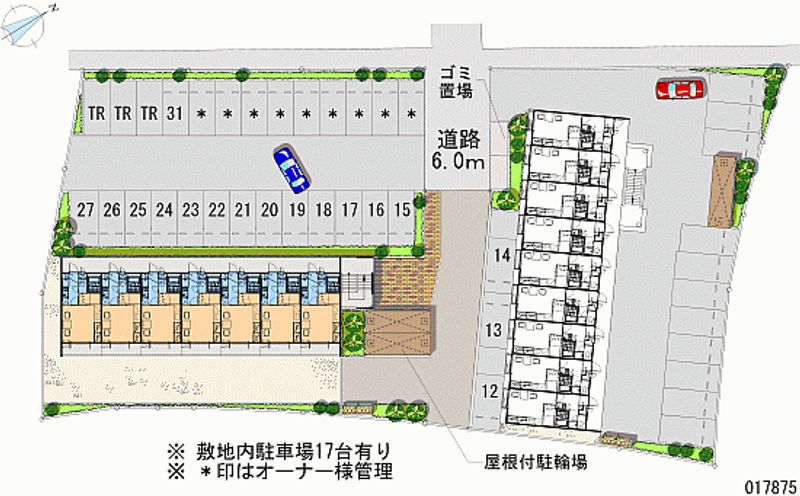 17875月租停车场