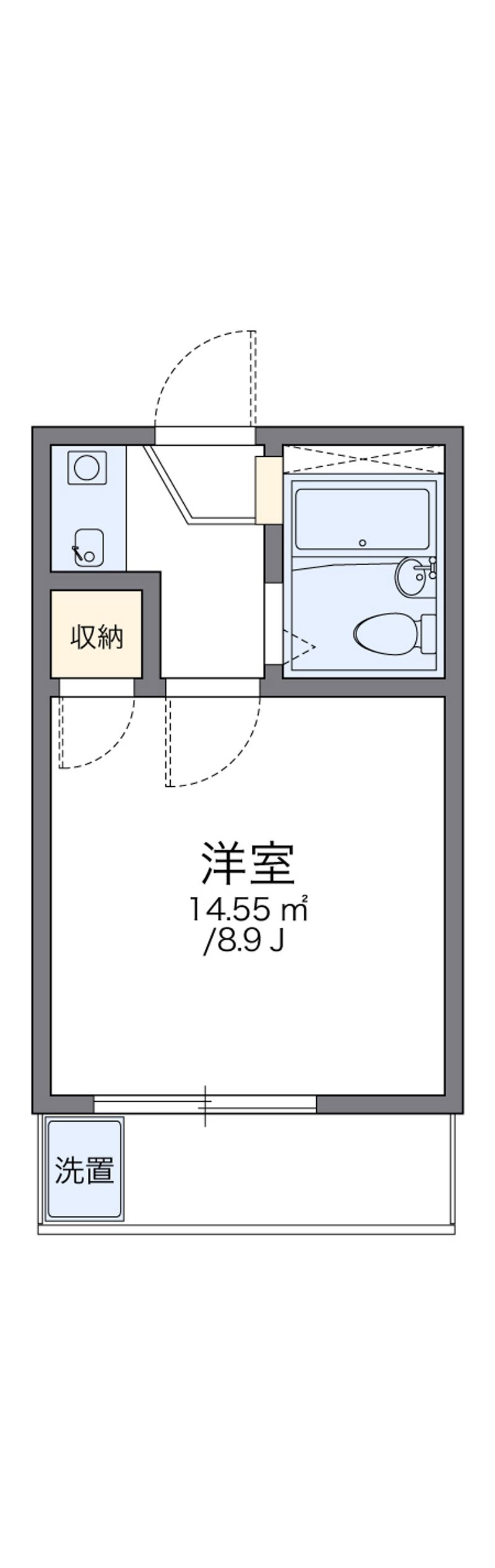 leopalace Sankureru Obe Floor plan