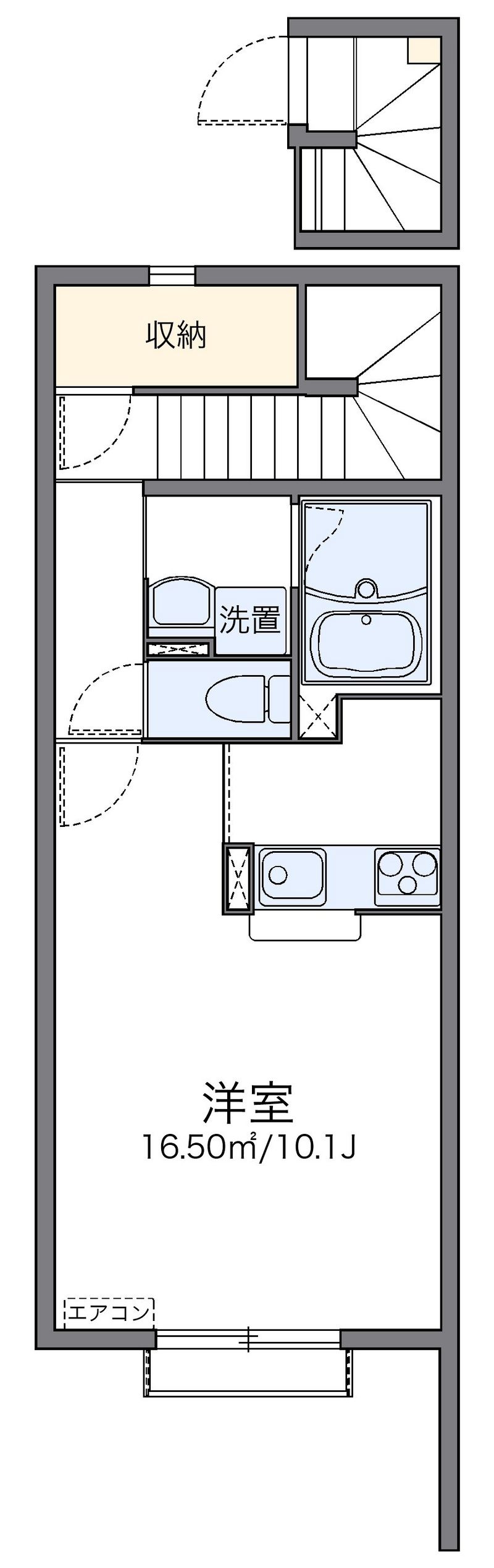 レオネクストシャルマン２１ 間取図