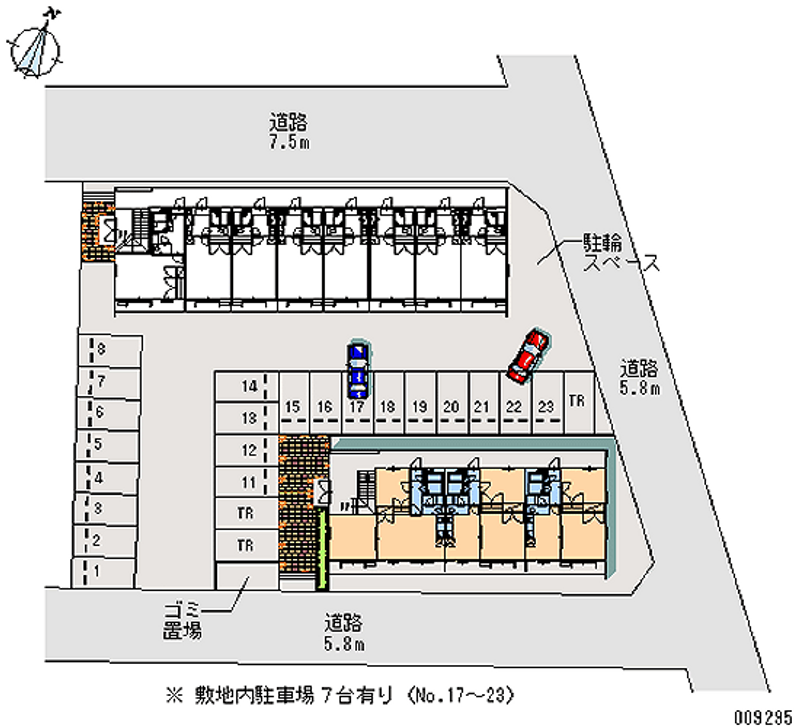 09295 Monthly parking lot