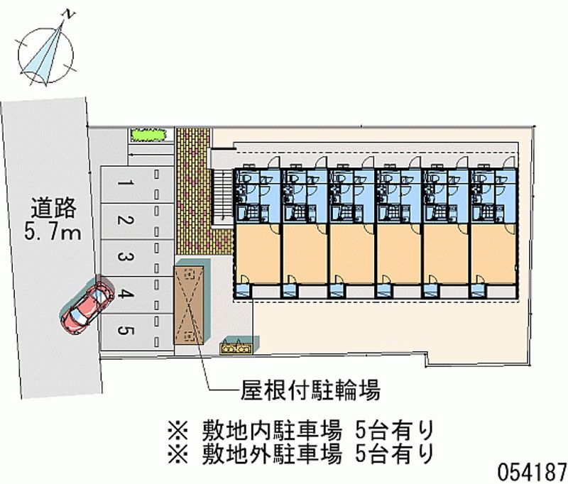 54187月租停车场