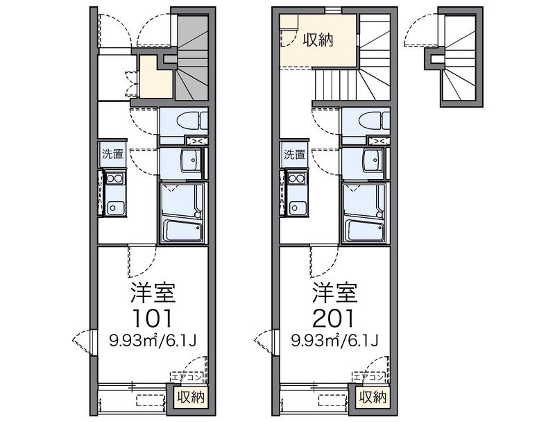 レオネクストミモザ 間取図