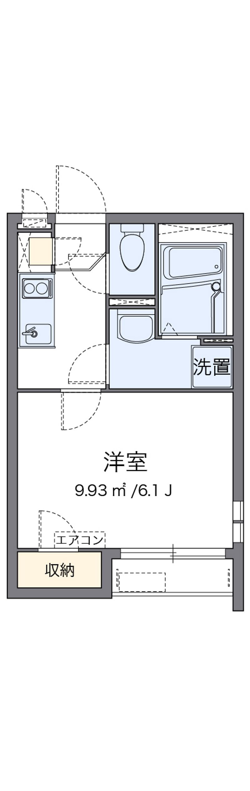 クレイノ夢 間取図