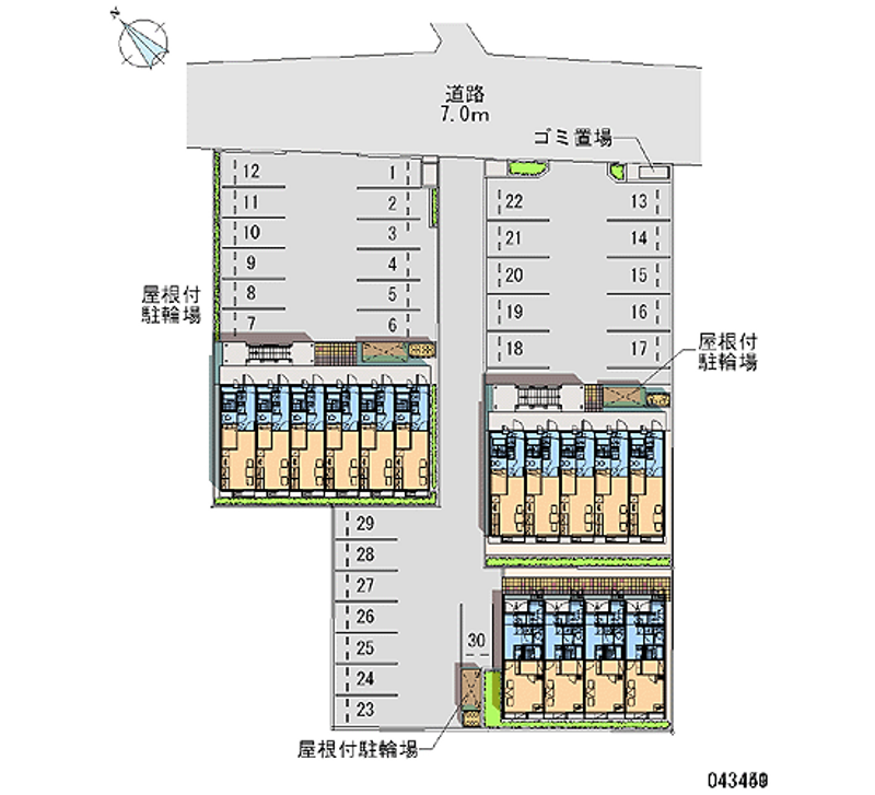 43450月租停车场