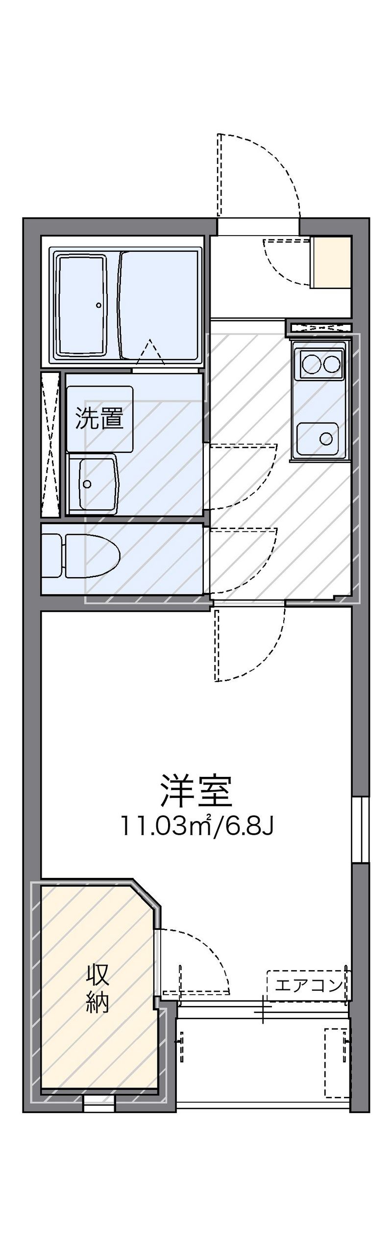 レオネクストフル　ブルーム 間取図