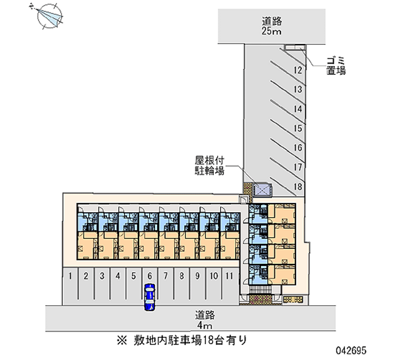 42695月租停車場