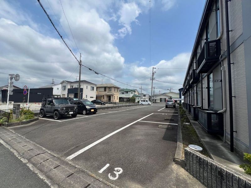 レオパレス掛川 駐車場