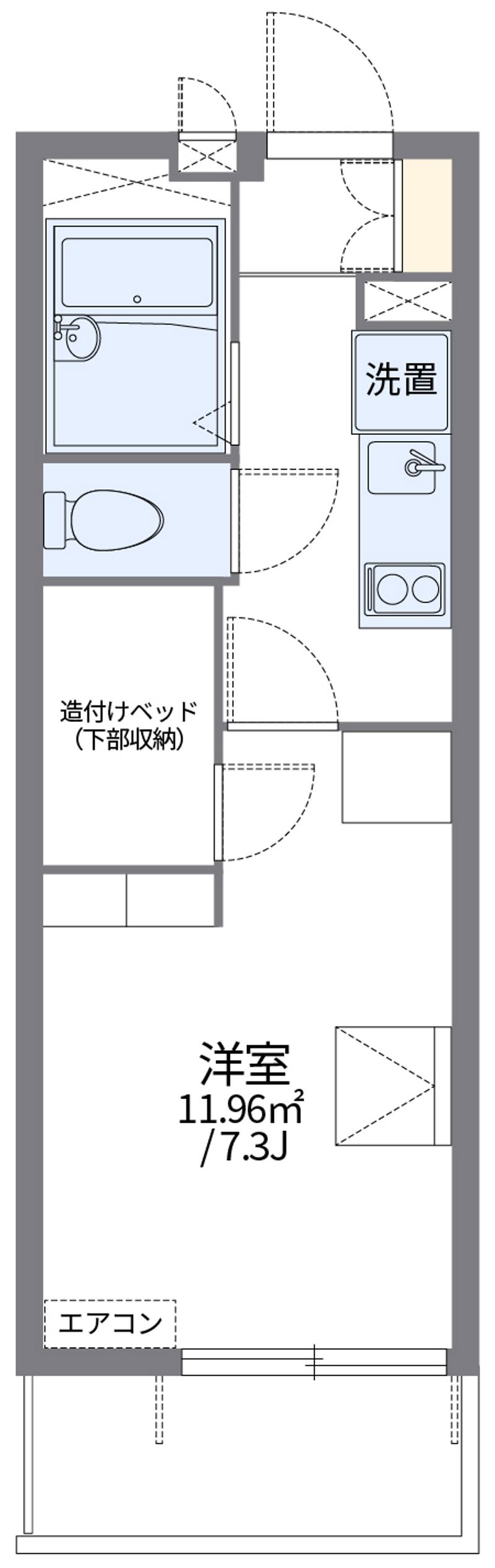 leopalace Asagao Floor plan