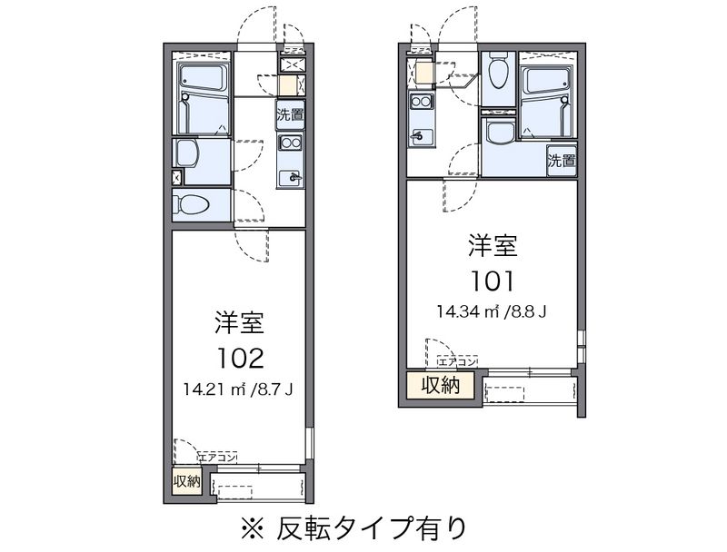 クレイノリリオ 間取図