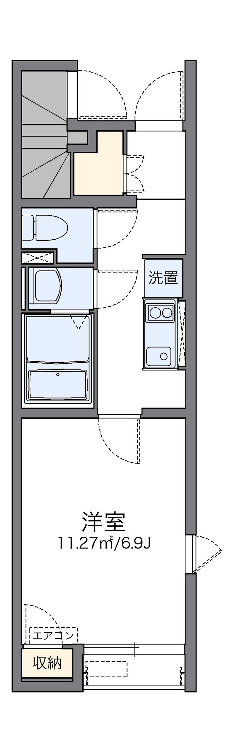 レオネクスト広野 間取図