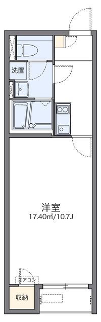 レオネクストルミエールⅡ 間取り図