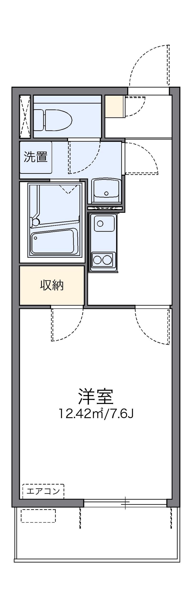 レオネクストＲｅｉ 間取図
