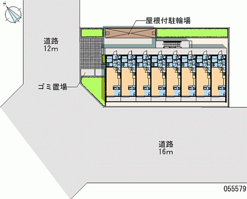 レオネクストトレフール 区画図