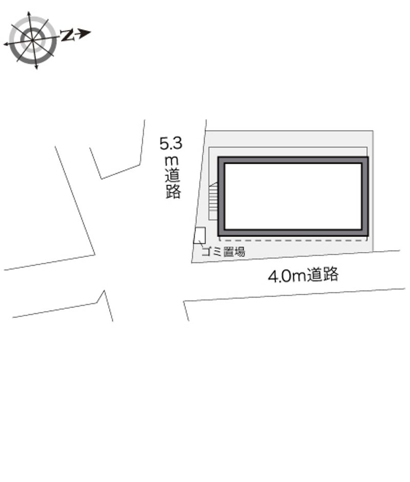 レオパレスアミー 配置図