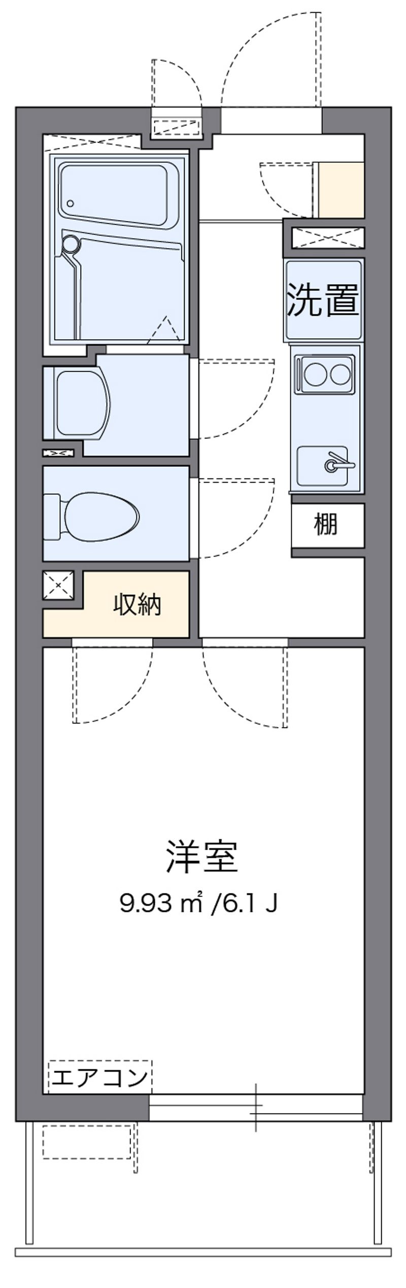 クレイノ西川口 間取図