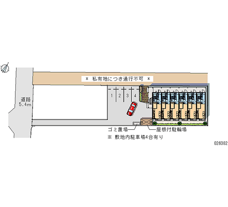 レオパレスＡｖａｎｔｇａｒｄｅ 共用部分