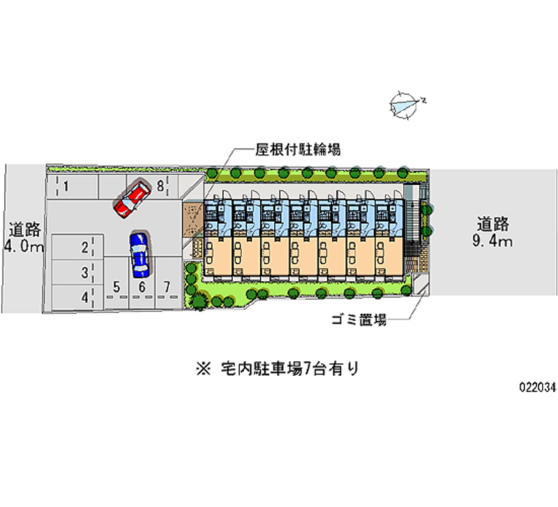 22034月租停車場