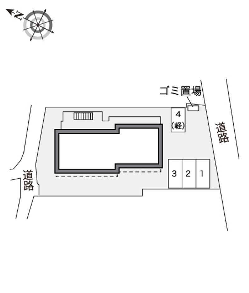 レオパレスＹＵＭＥＮＯ 配置図