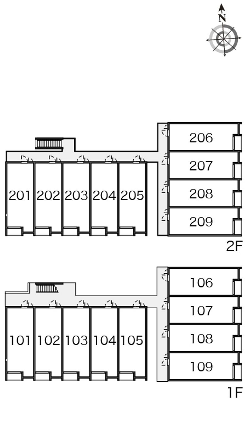 レオネクストミルアージュ 間取配置図