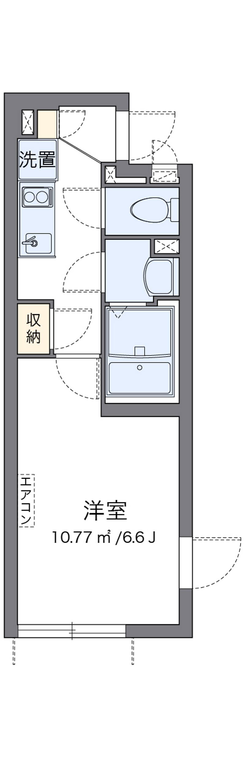 クレイノネオ南篠崎町 間取図