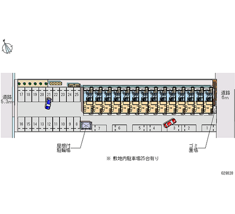 29828月租停車場