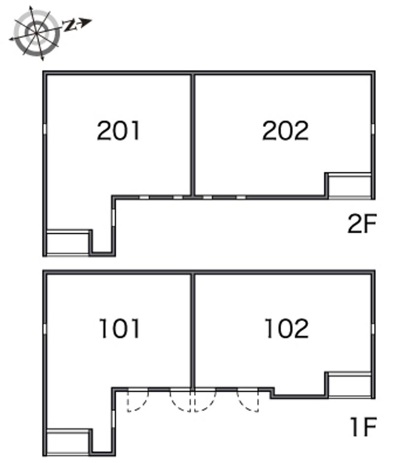 レオネクストＨＯＭＡＲＥ 間取り配置図