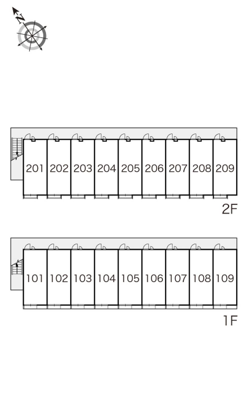 レオパレスサニーハイツ 間取配置図