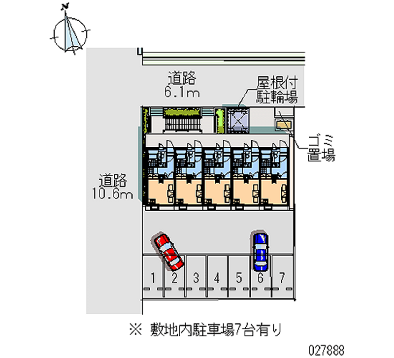 27888 Monthly parking lot